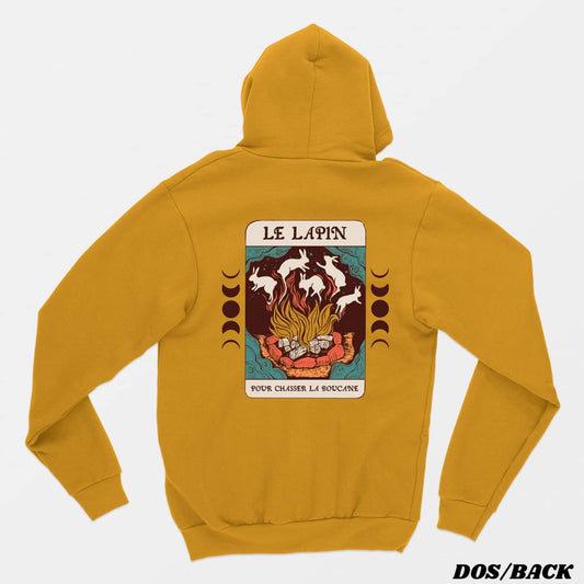 LE LAPIN hoodie vintage unisexe - tamelo boutique