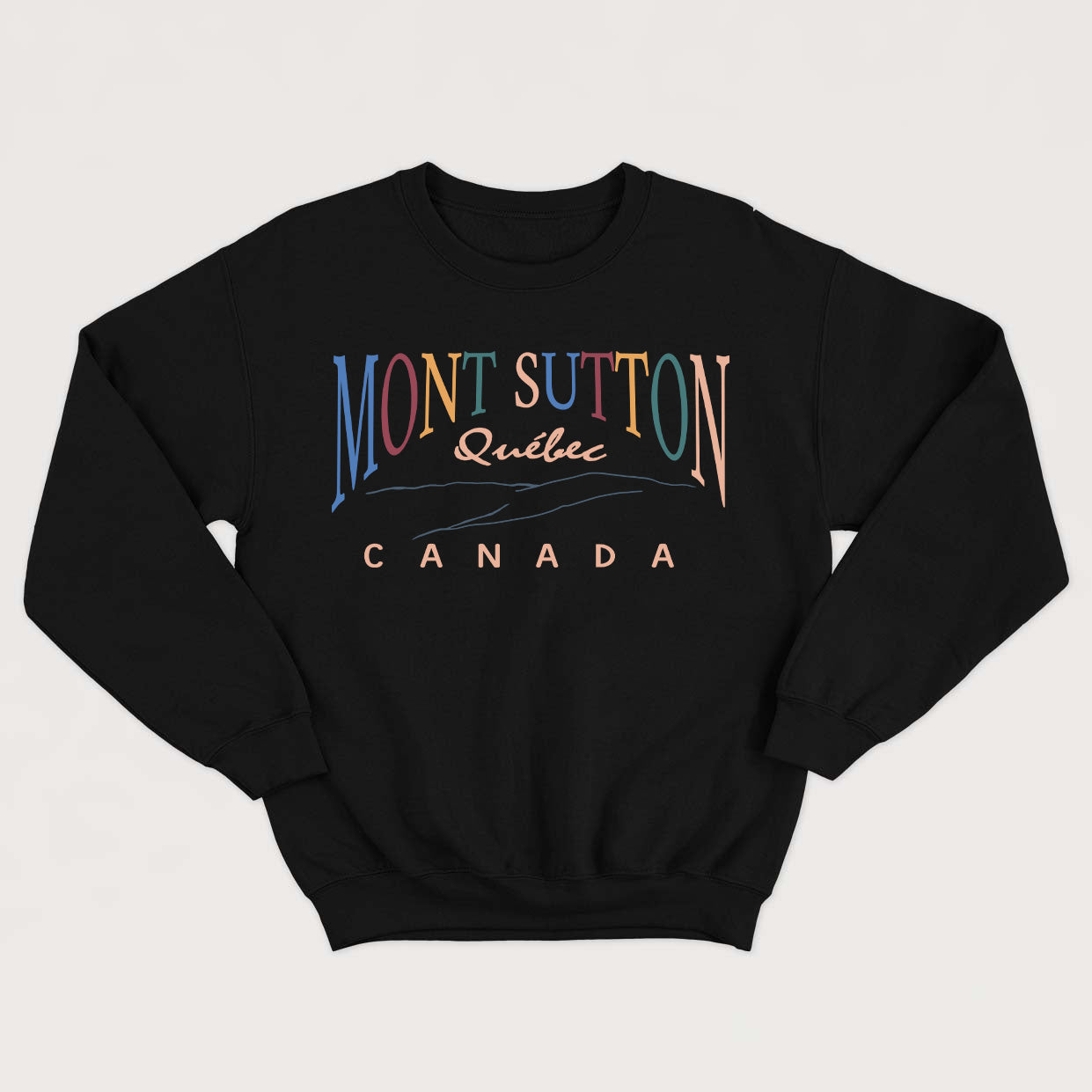 Mont Sutton crewneck vintage unisexe