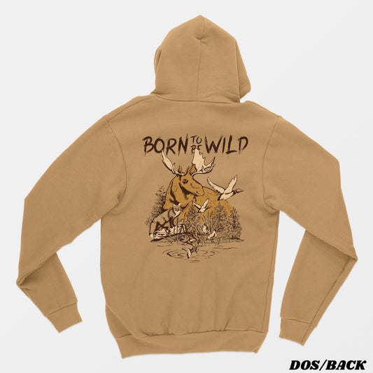 BORN TO BE WILD hoodie unisexe - tamelo boutique