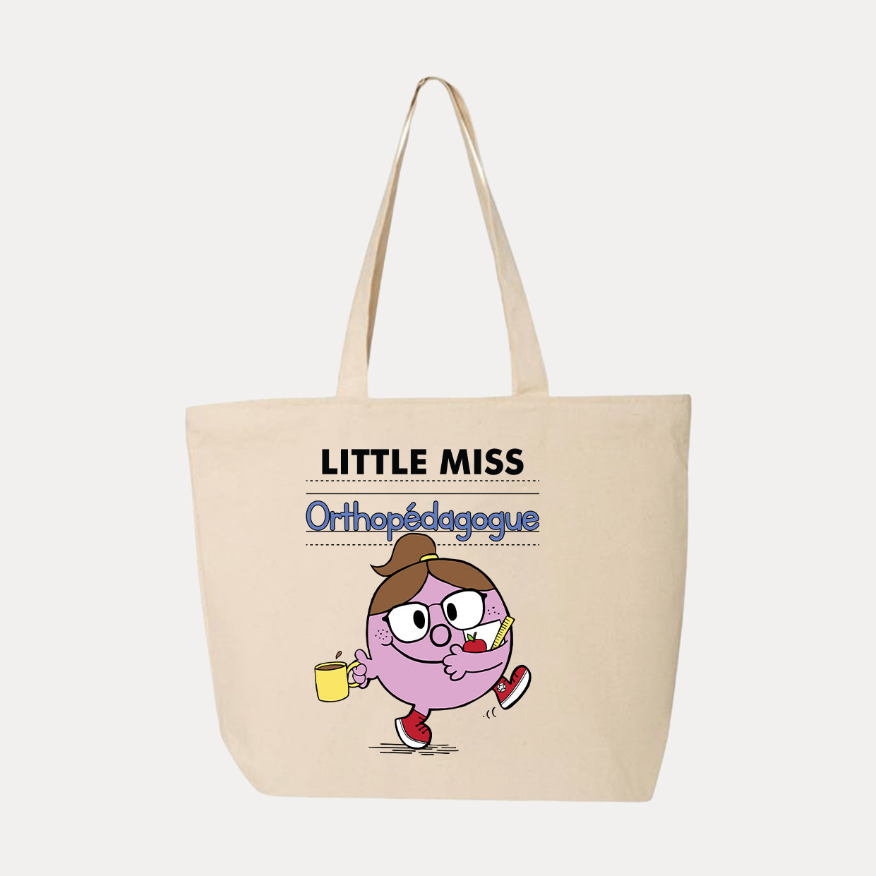 Tote bag LITTLE MISS ORTHOPÉDAGOGUE - tamelo boutique