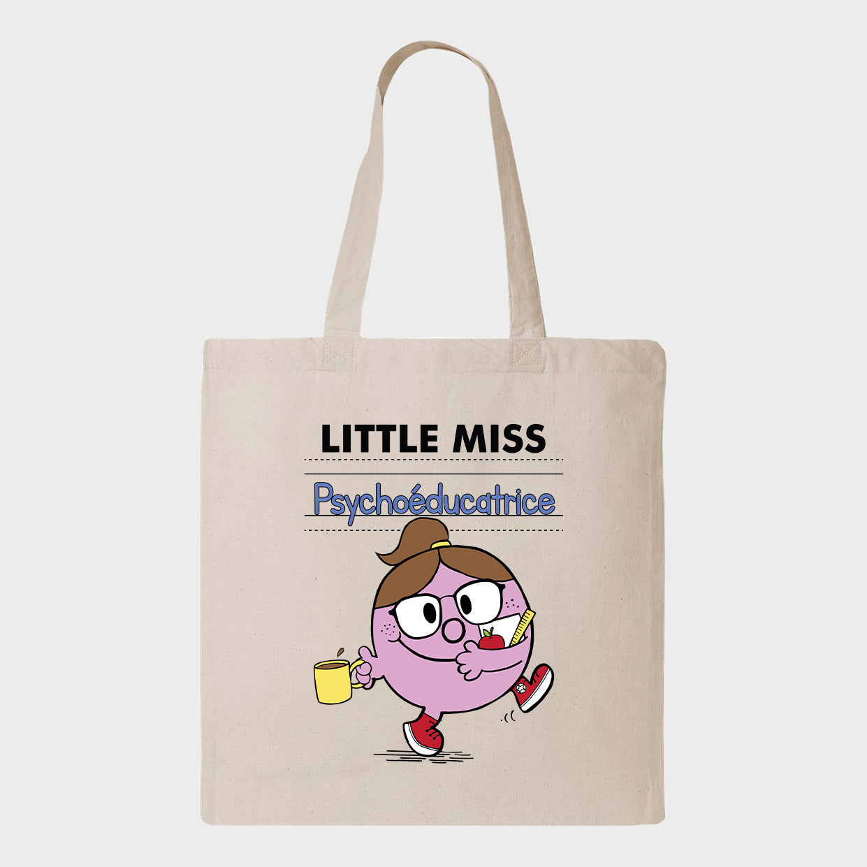 Tote bag LITTLE MISS PSYCHOÉDUCATRICE - tamelo boutique