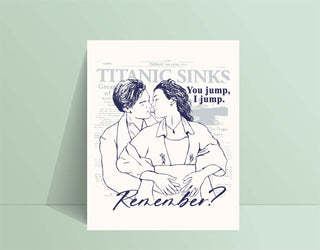Affiche TITANIC - tamelo boutique