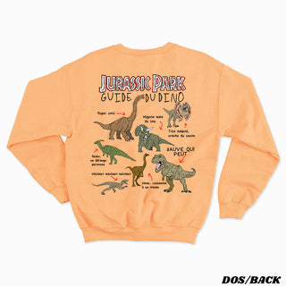 Le Guide du Dino - Jurassic Park - Crewneck Unisexe (Français)