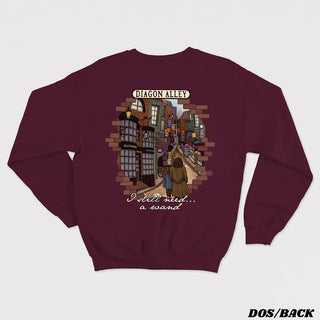 Diagon Alley - crewneck vintage unisexe