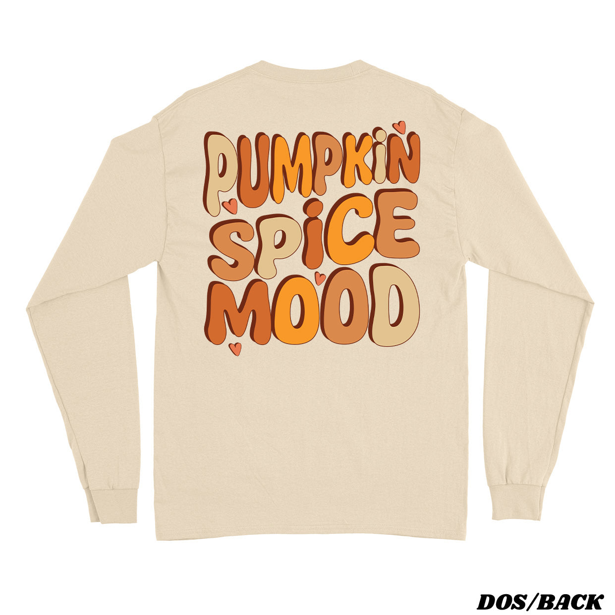 PUMPKIN SPICE MOOD longsleeve unisexe - tamelo boutique