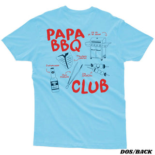 Papa BBQ Club - T-shirt Unisexe