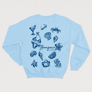 Bord de plage - Crewneck Unisexe