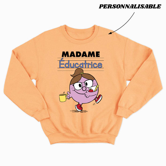 MADAME *ÉDUCATRICE* crewneck unisexe personnalisable