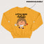 LITTLE MISS ARTISTE crewneck unisexe personnalisable - tamelo boutique