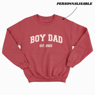 Girl&Boy Dad - Crewneck Unisexe Personnalisable