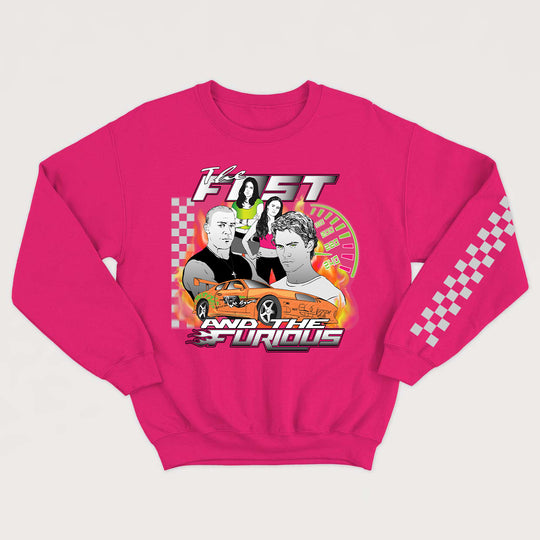 FAST AND FURIOUS crewneck vintage unisexe - tamelo boutique