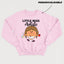 LITTLE MISS ARTISTE crewneck unisexe personnalisable - tamelo boutique