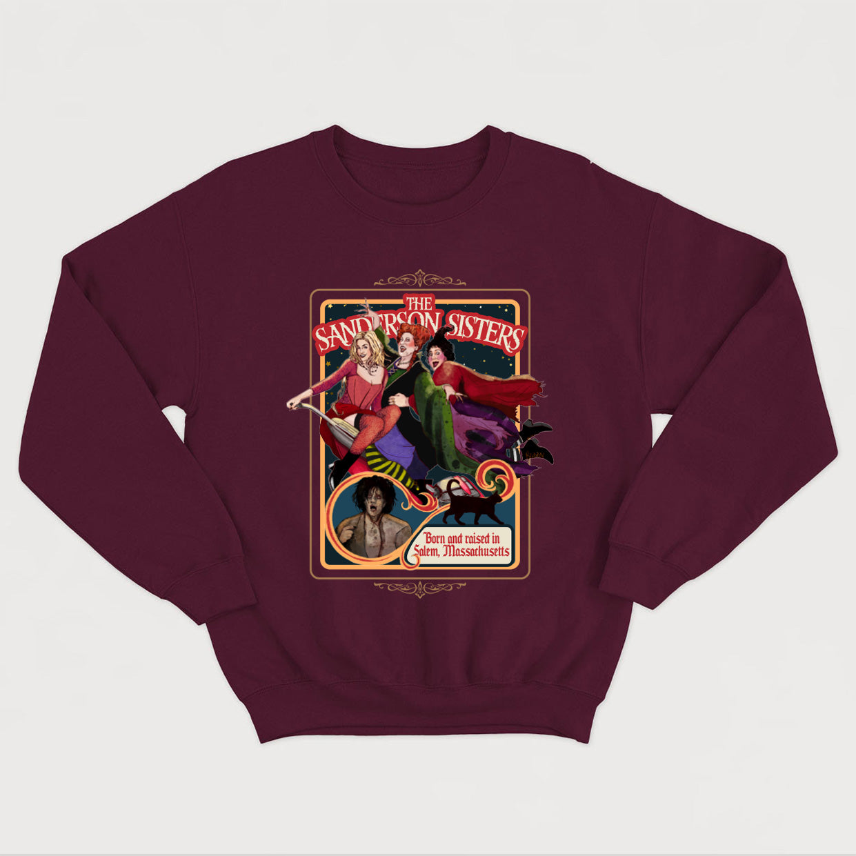 THE SANDERSON SISTERS crewneck vintage unisexe