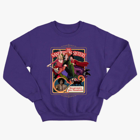 THE SANDERSON SISTERS crewneck vintage unisexe