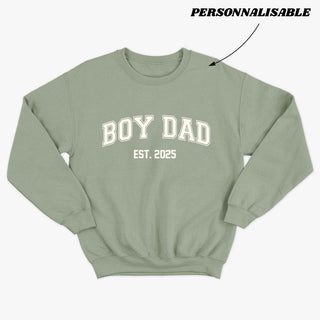 Girl&Boy Dad - Crewneck Unisexe Personnalisable