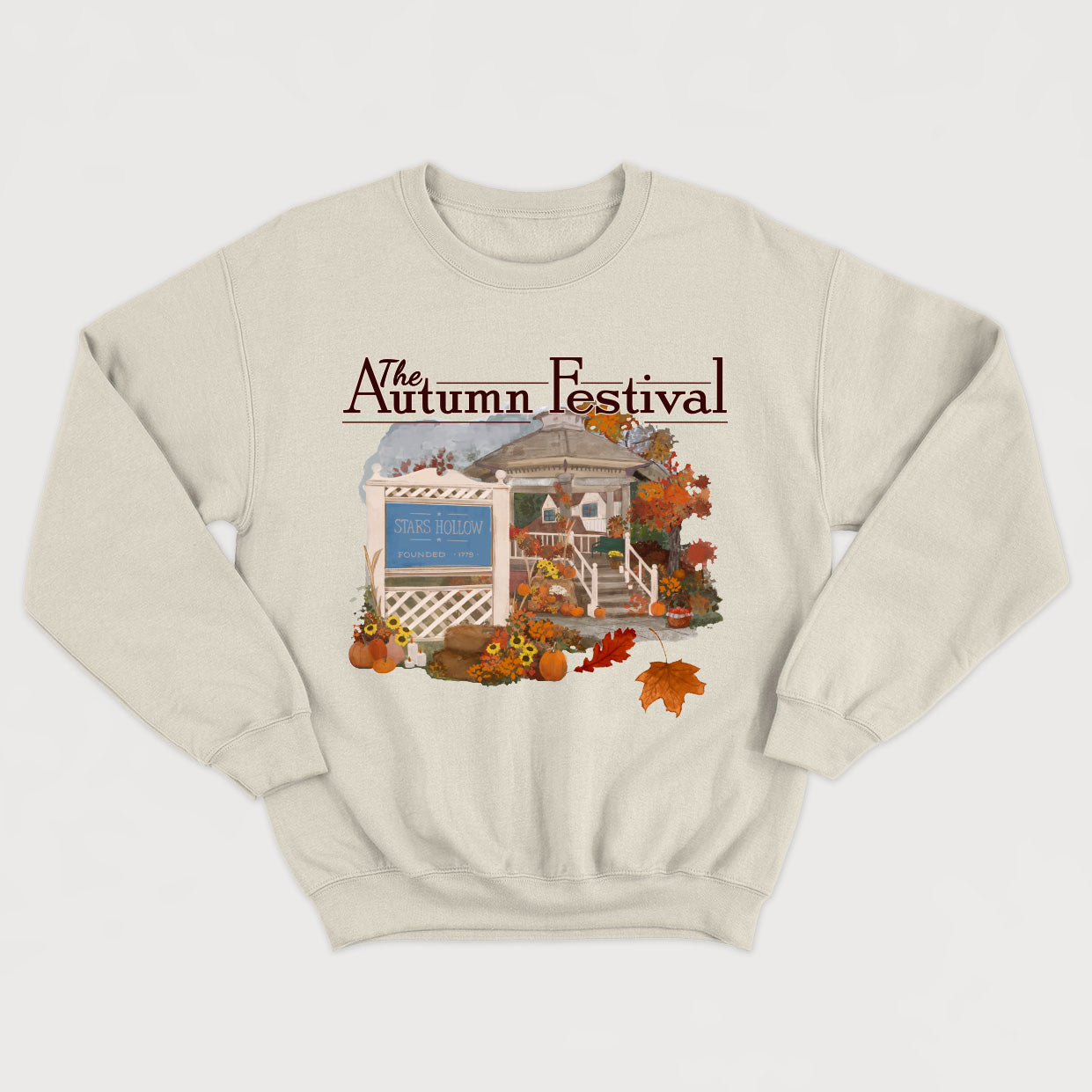 STARS HOLLOW AUTUMN FESTIVAL crewneck vintage unisexe