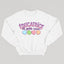 ÉCUCATRICE DE PETITS COEURS crewneck unisexe