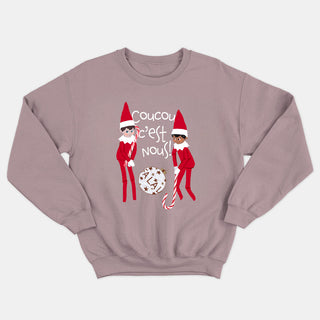 Coucou nous sommes arrivés - Crewneck Unisexe