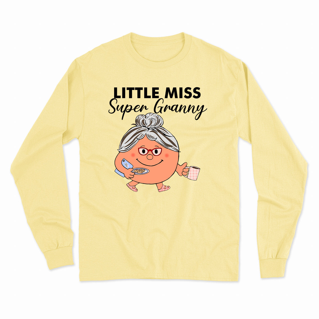 LITTLE MISS SUPER GRANNY longsleeve unisexe - tamelo boutique