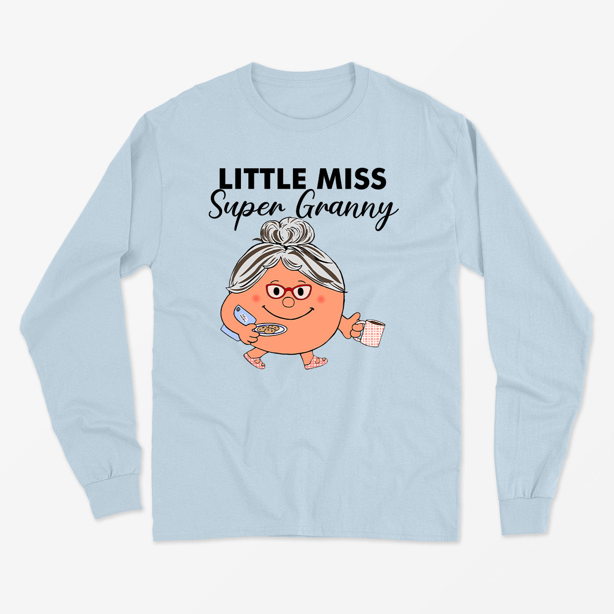 LITTLE MISS SUPER GRANNY longsleeve unisexe - tamelo boutique