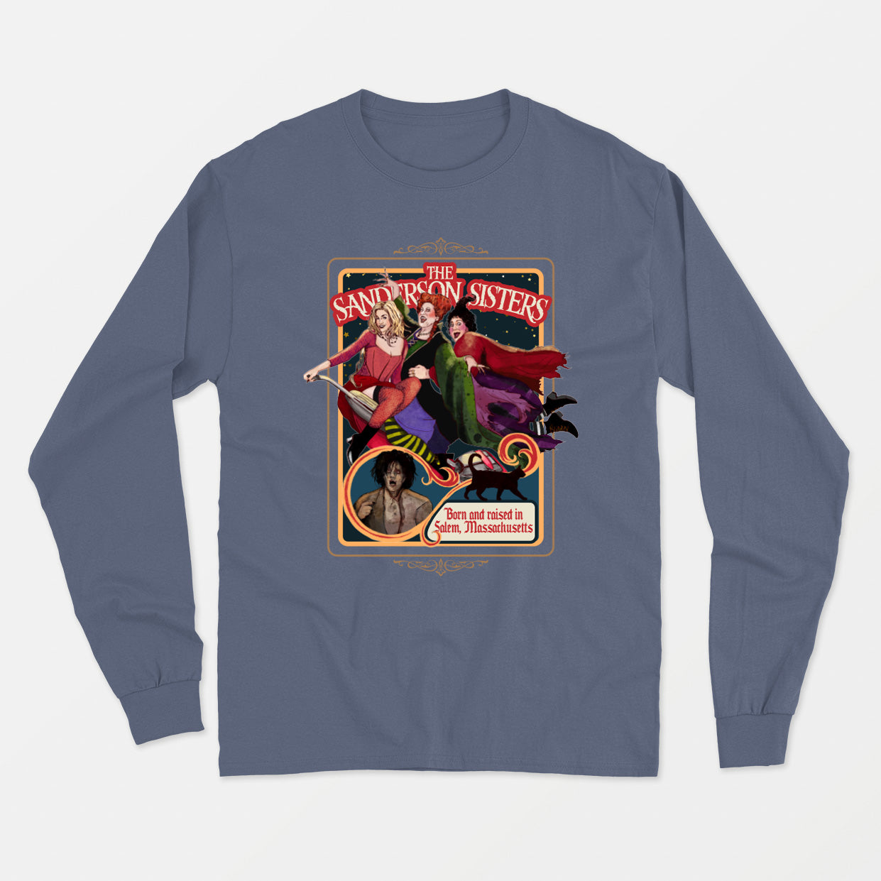 THE SANDERSON SISTERS longsleeve vintage unisexe