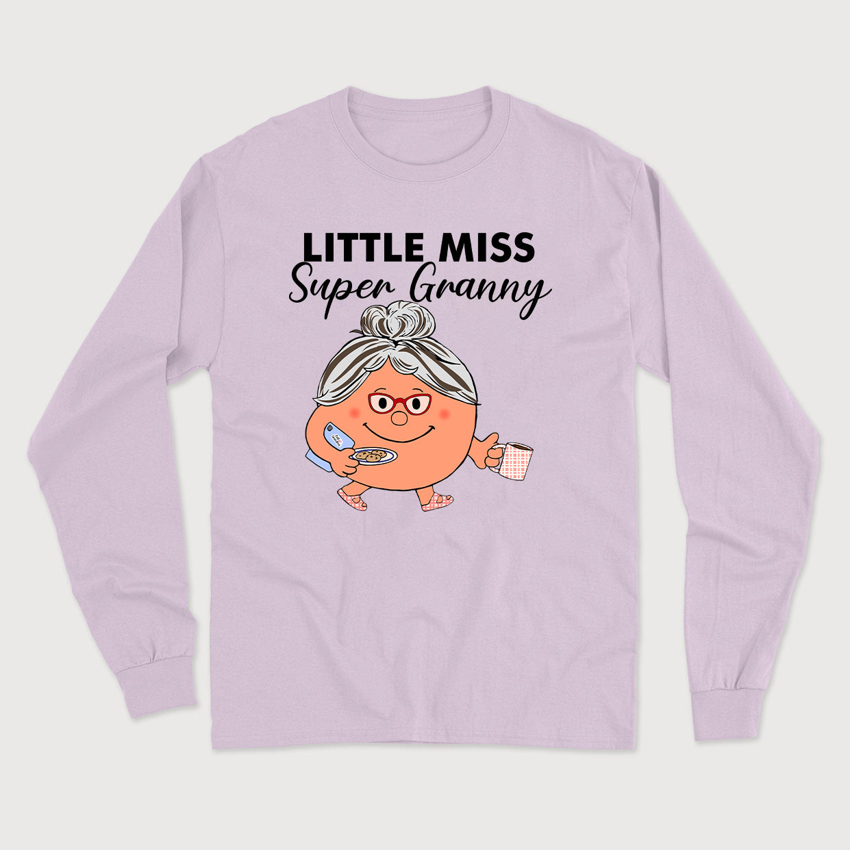 LITTLE MISS SUPER GRANNY longsleeve unisexe - tamelo boutique