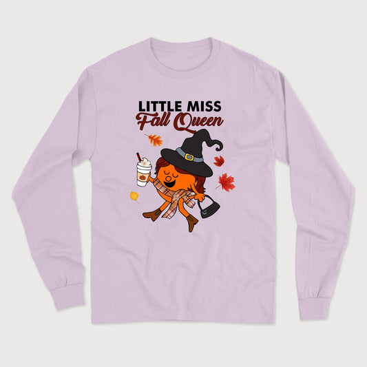 Longsleeve LITTLE MISS FALL QUEEN unisexe - tamelo boutique