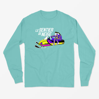 LE SENTIER DE NEIGE longsleeve vintage unisexe - tamelo boutique