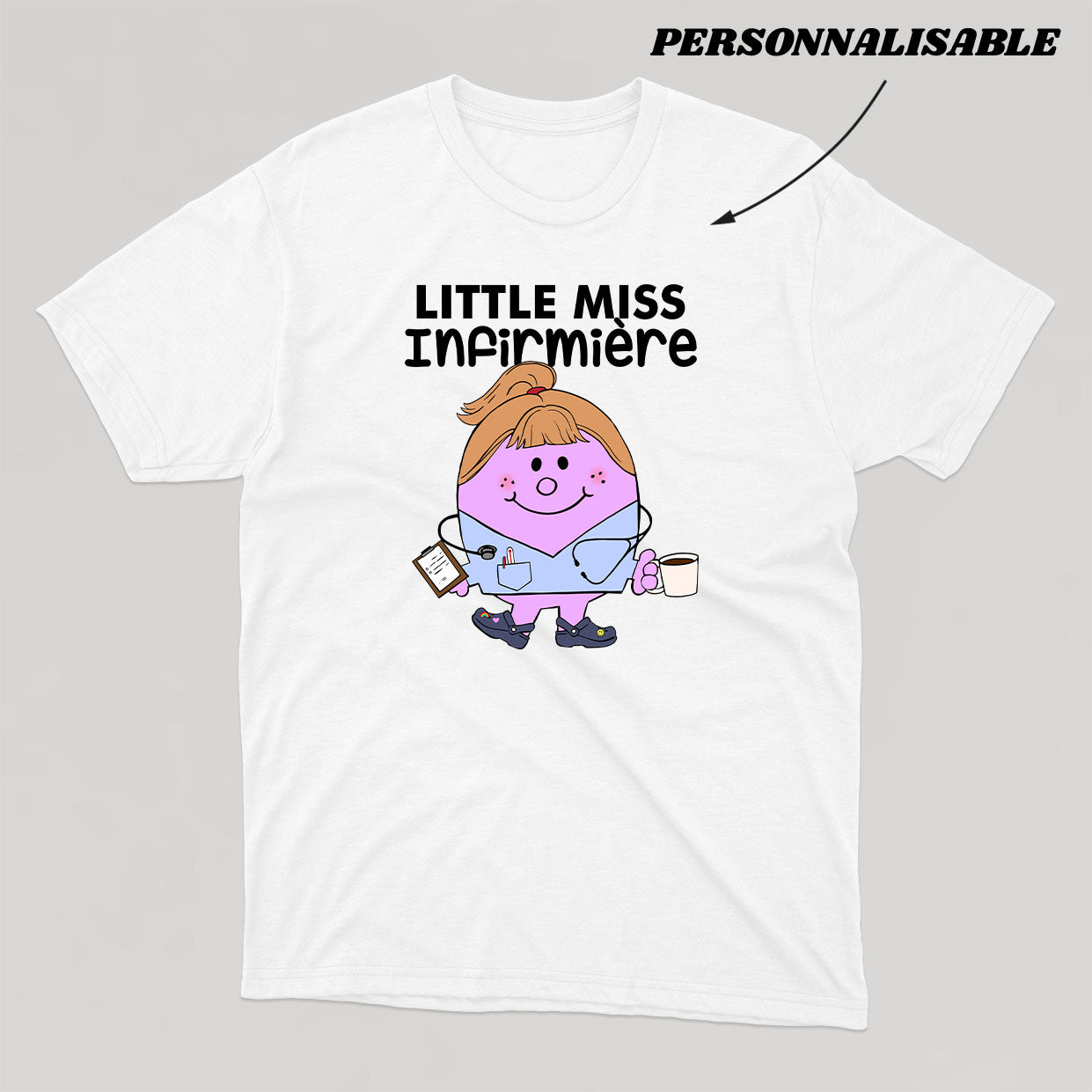 LITTLE MISS *PERSONNEL DE LA SANTÉ* t-shirt unisexe - tamelo boutique
