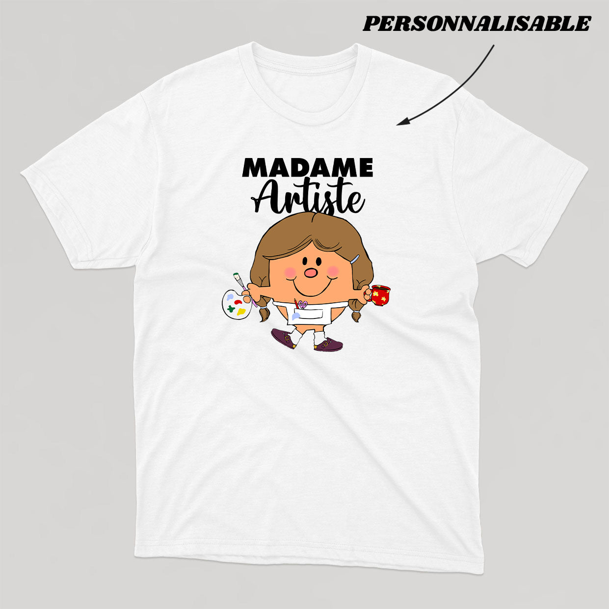 MADAME ARTISTE  t-shirt unisexe - tamelo boutique