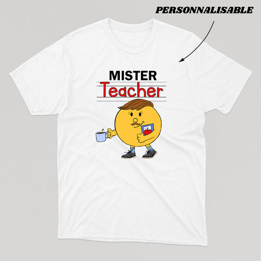 MISTER TEACHER t-shirt unisexe personnalisable - tamelo boutique