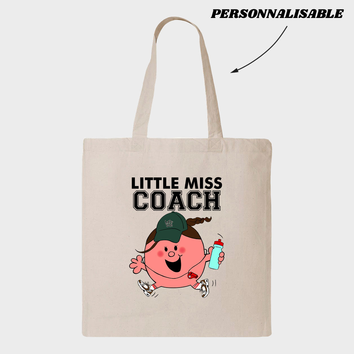 LITTLE MISS *SPORTIVE* tote bag personnalisable - tamelo boutique