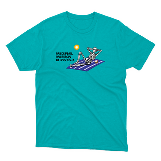 Squelette bronzé - T-shirt unisexe