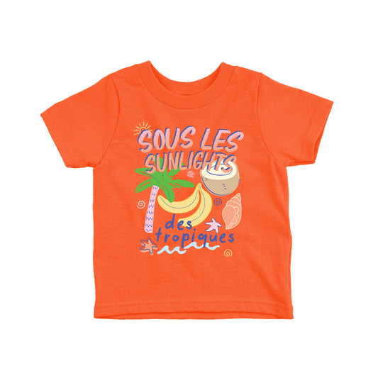 SOUS LES SUNLIGHTS t-shirt (enfant et bambin) - tamelo boutique