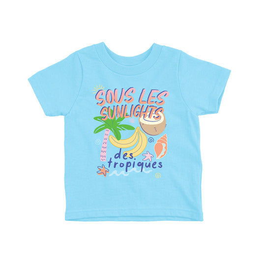 SOUS LES SUNLIGHTS t-shirt (enfant et bambin) - tamelo boutique