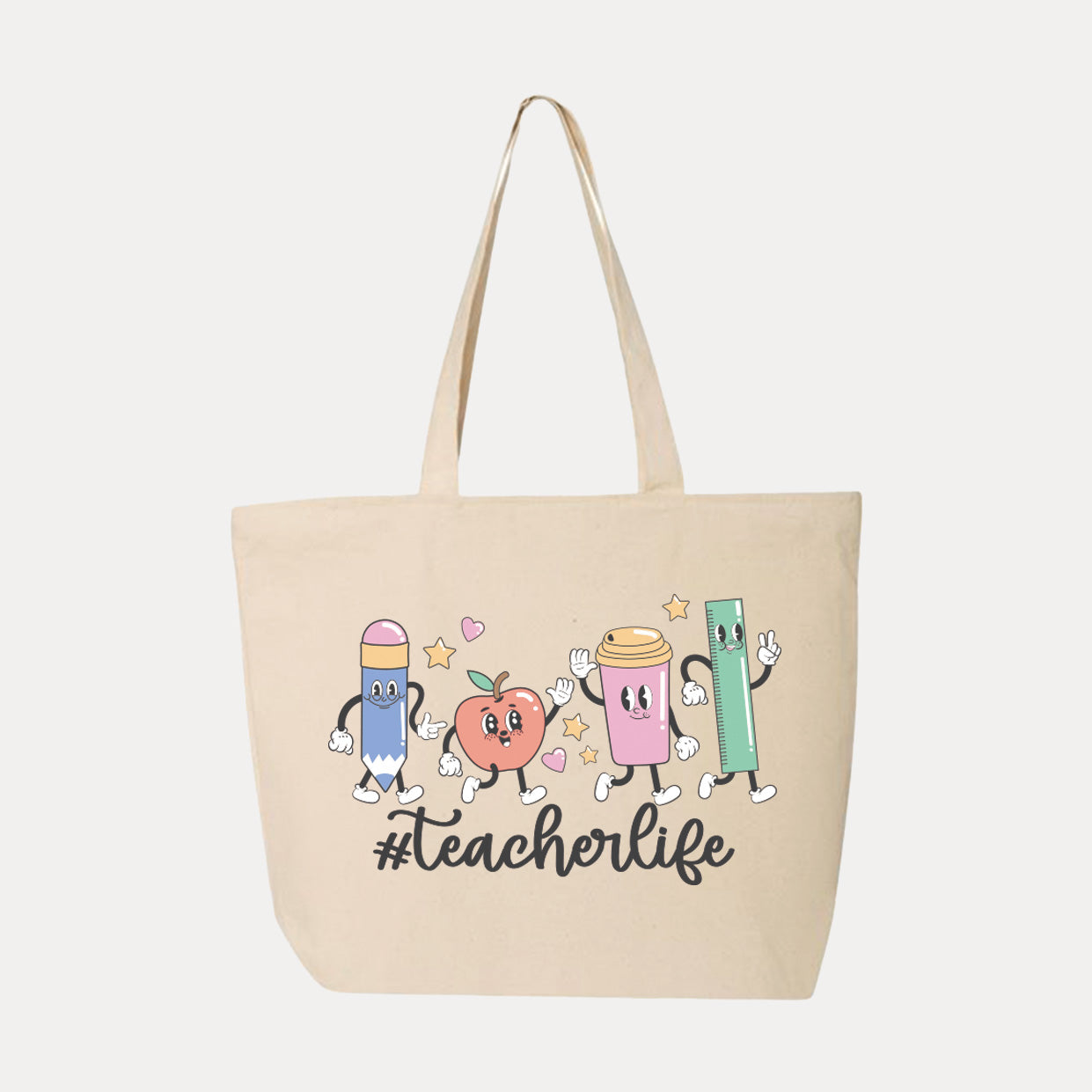 Tote bag TEACHER LIFE - tamelo boutique