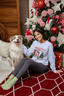 A MERRY LITTLE CHRISTMAS crewneck unisexe coupe ajustée