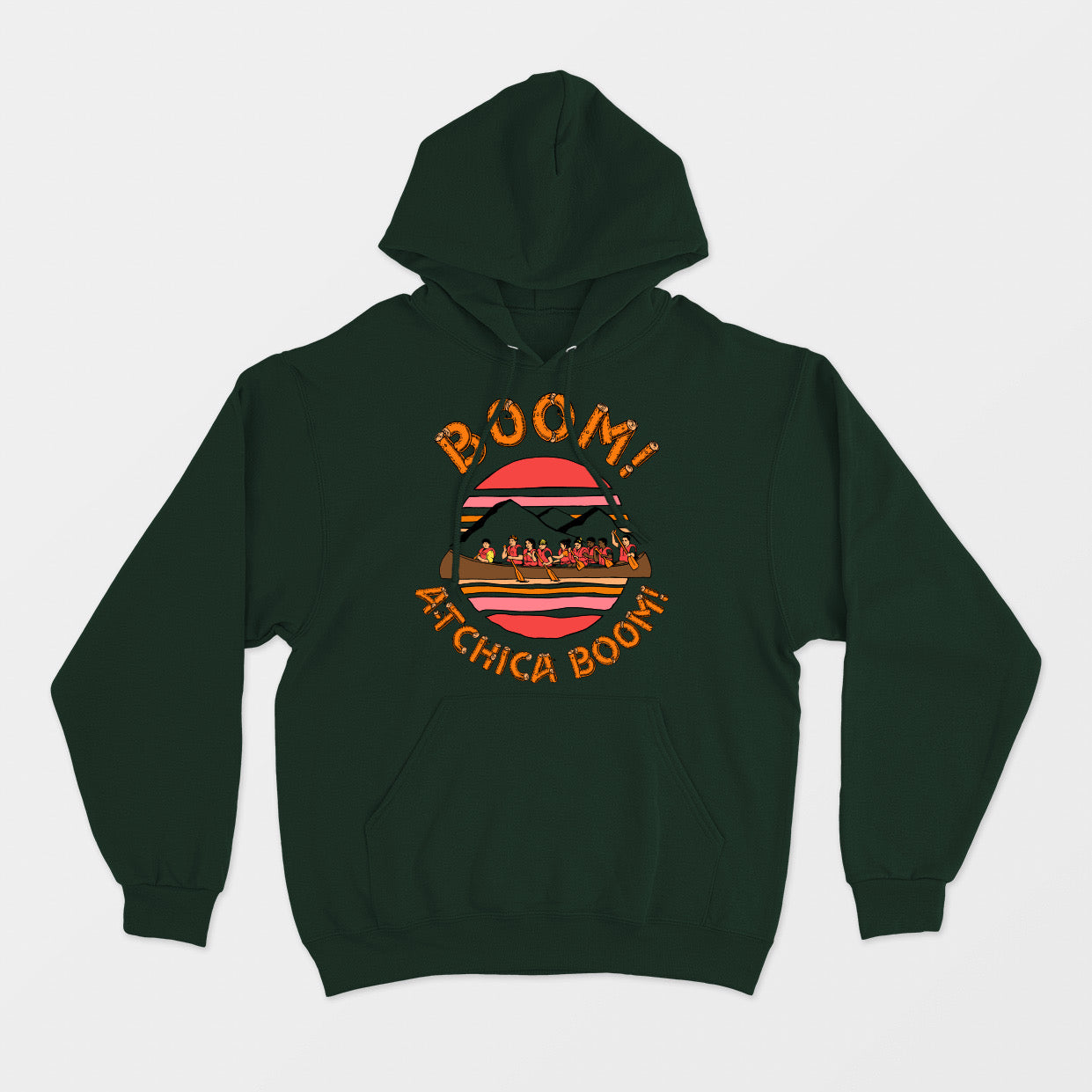 Hoodie unisexe BOOM! A-tchica boom! - tamelo boutique