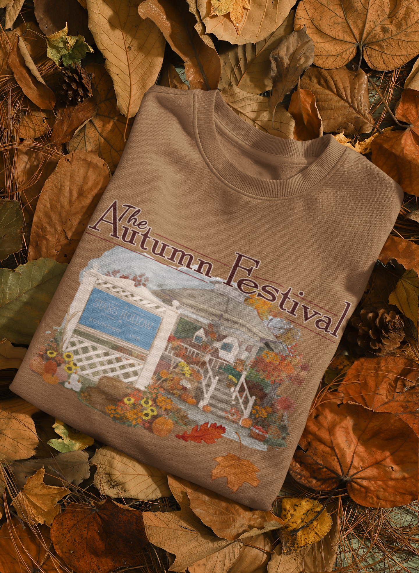 STARS HOLLOW AUTUMN FESTIVAL crewneck vintage unisexe