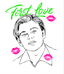 Affiche « FIRST LOVE » - Tamelo boutique