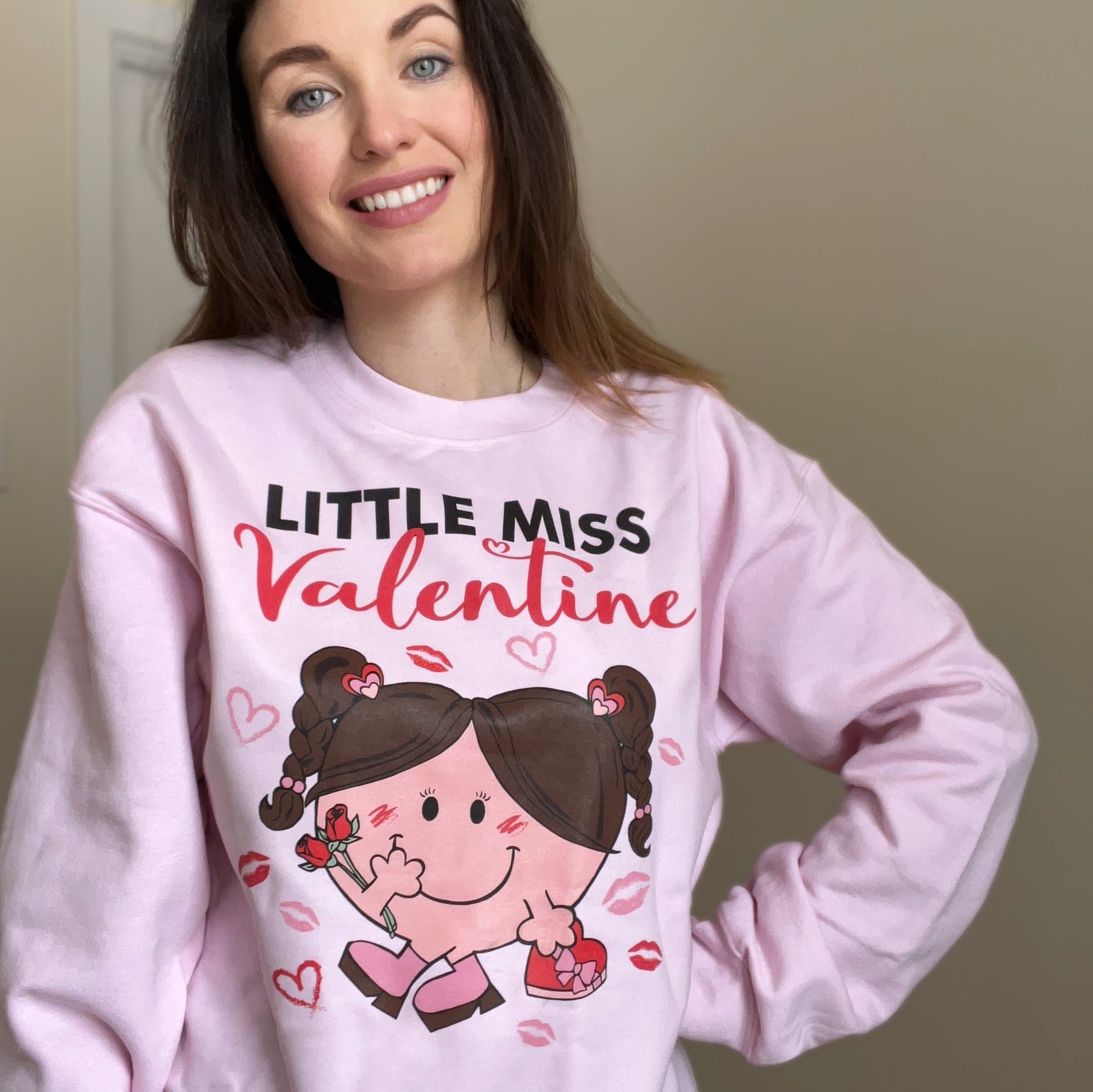 LITTLE MISS VALENTINE crewneck unisexe - tamelo boutique