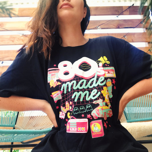 T-shirt unisexe 80’S MADE ME (version internationale) - Tamelo boutique