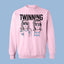 Crewneck unisexe TWINNING (rose) - Tamelo boutique