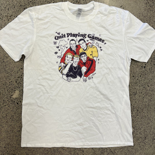 *IMPARFAIT* QUIT PLAYING GAMES (T-SHIRT) - tamelo boutique