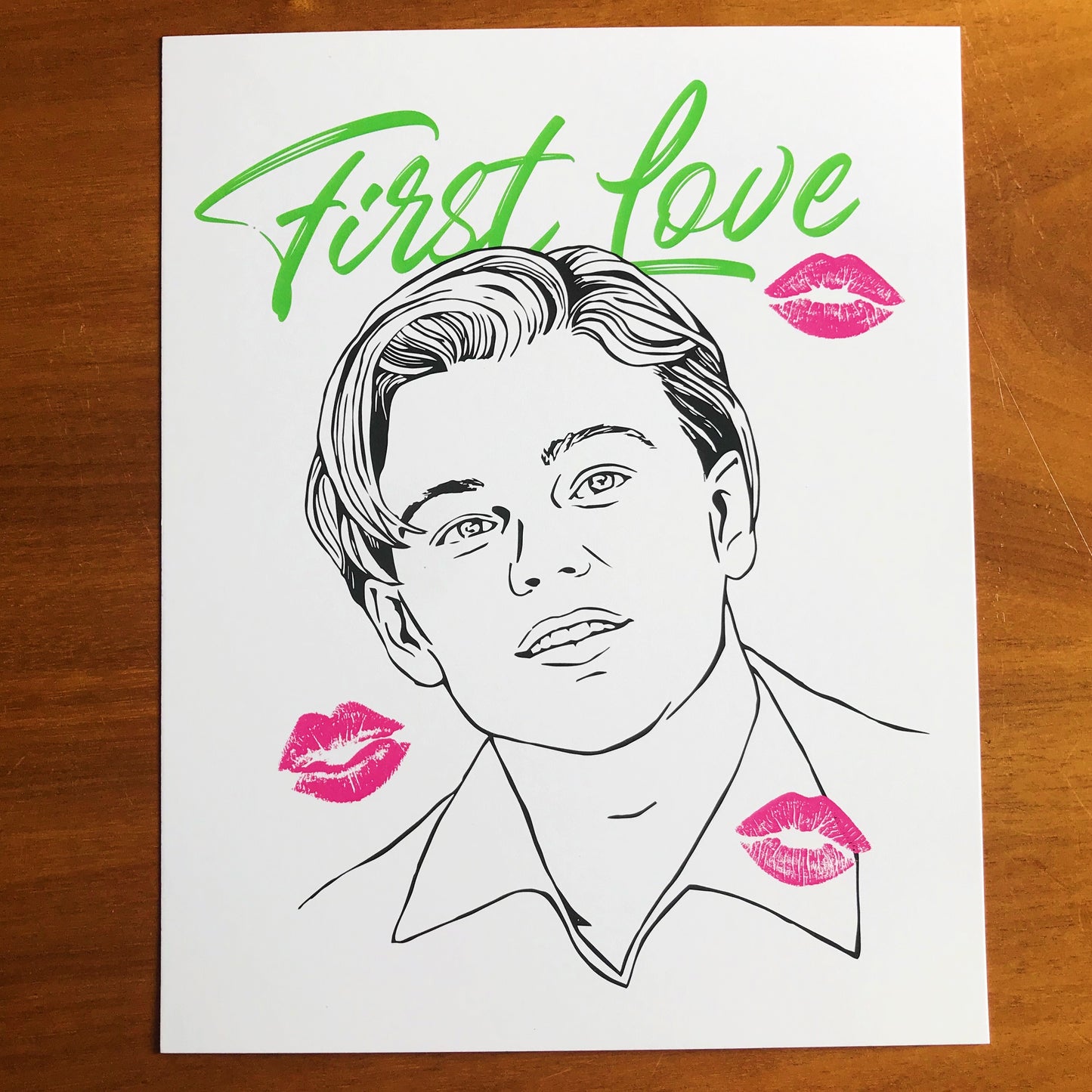 Affiche « FIRST LOVE » - Tamelo boutique