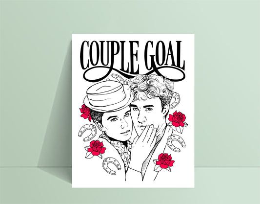 Affiche COUPLE GOAL - tamelo boutique