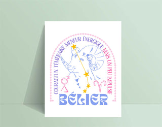 Affiche BÉLIER - tamelo boutique