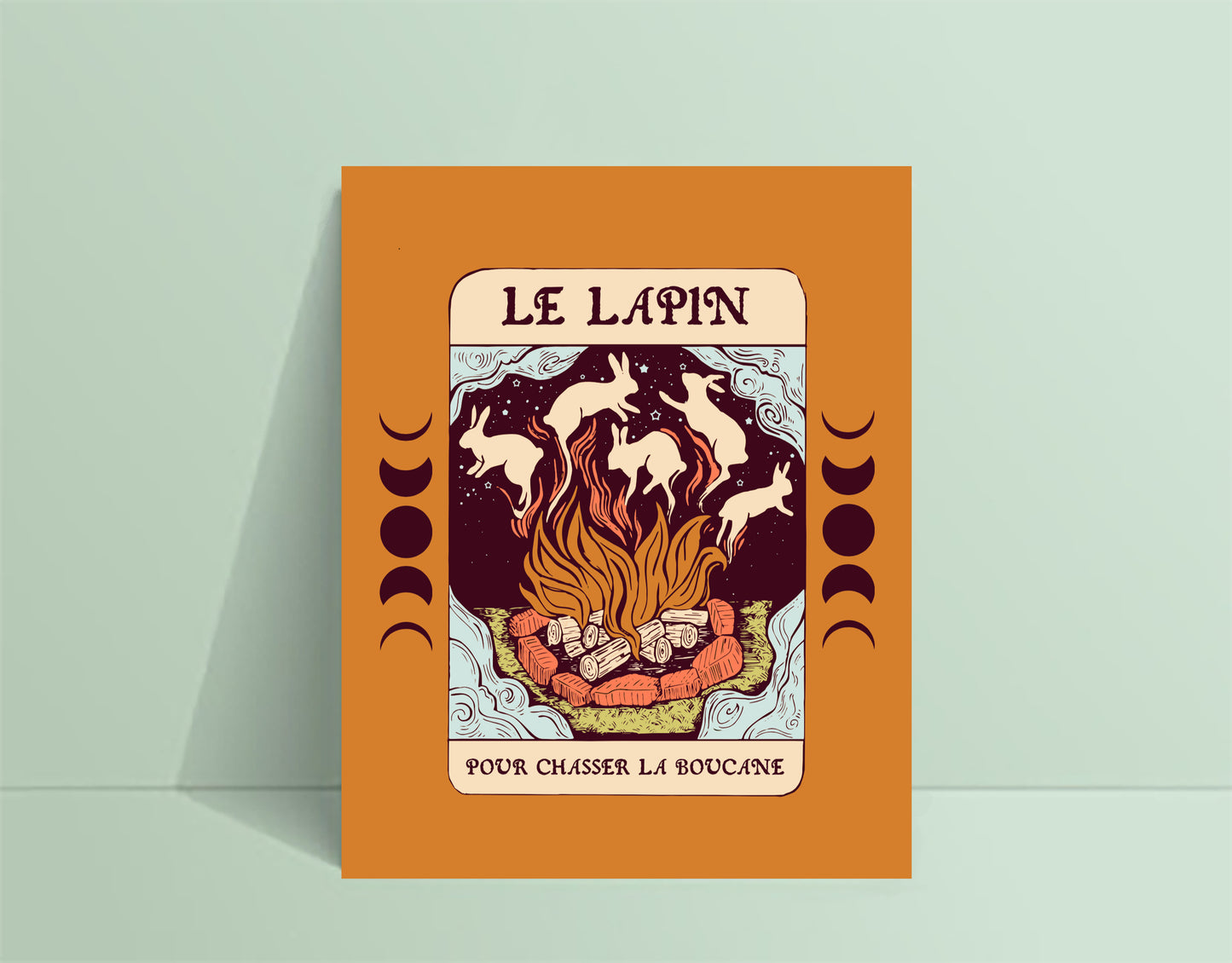 Affiche LE LAPIN - tamelo boutique