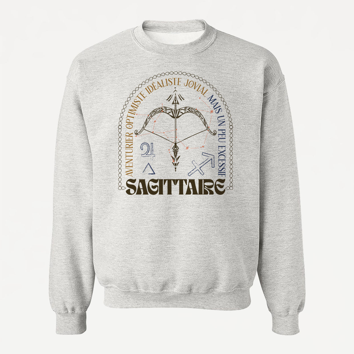 Crewneck unisexe ASTRO SAGITTAIRE version fran aise