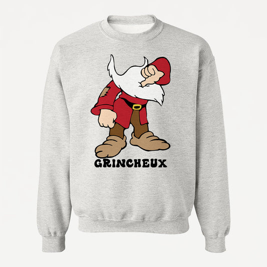 Crewneck unisexe GRINCHEUX - COSTUME D'HALLOWEEN - tamelo boutique